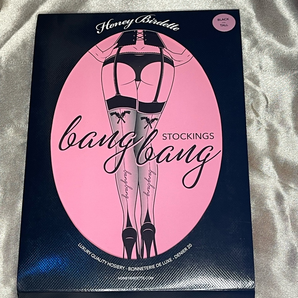 Honey Birdette Vintage Bang Bang Thigh High Stockings
